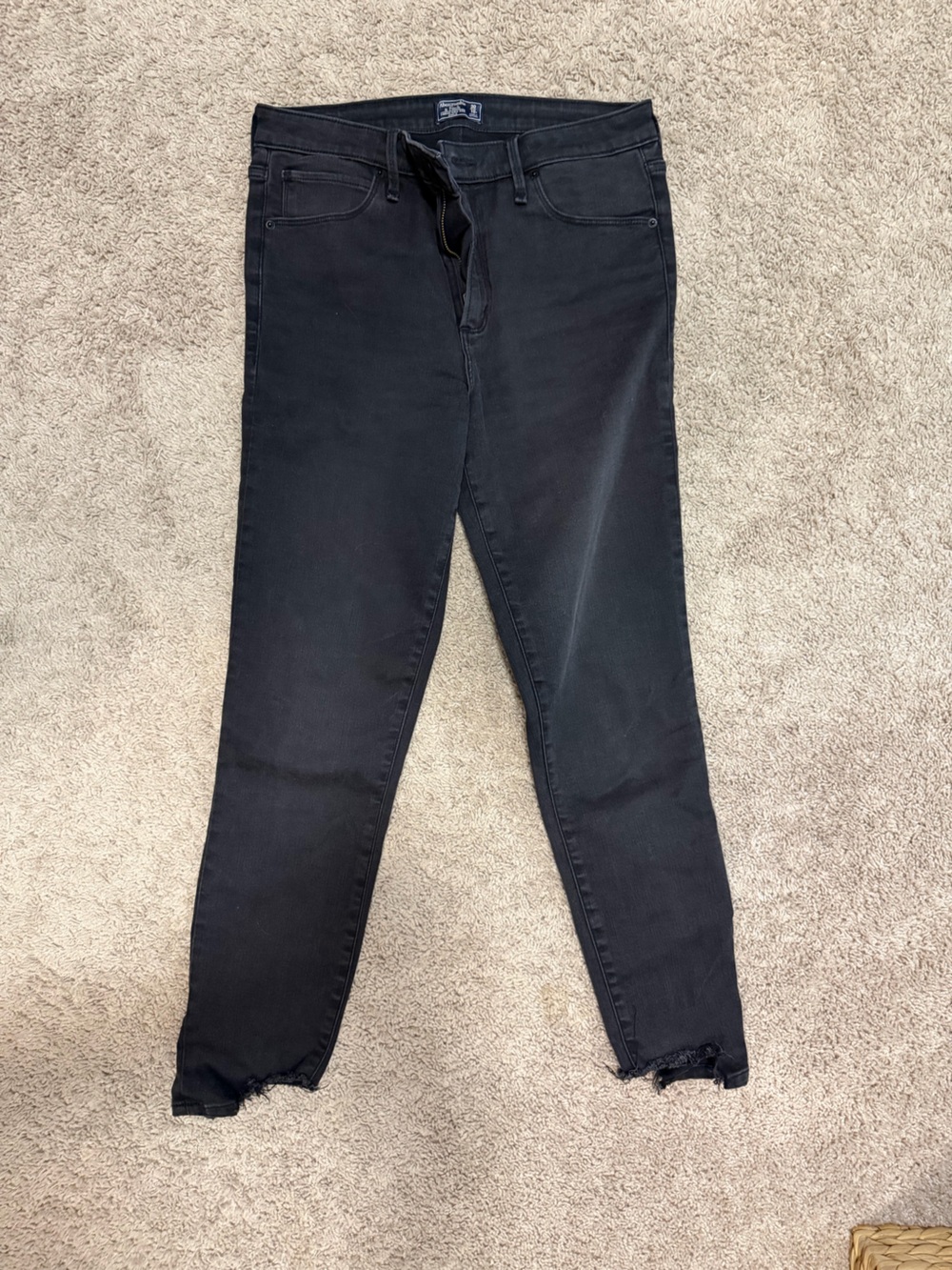 Abercrombie & Fitch Black Skinny Jeans - Sleek Stretch Fit